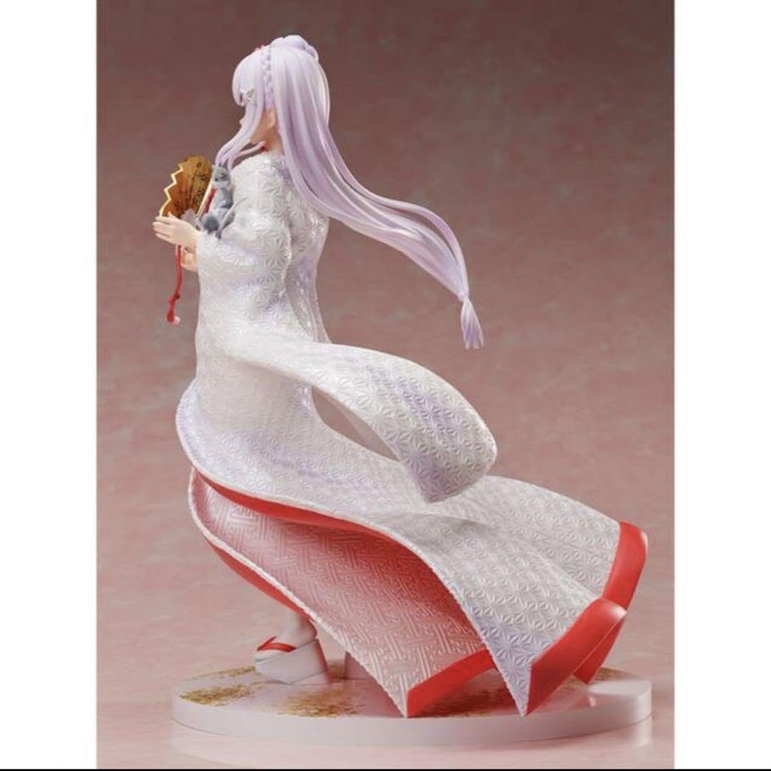 エミリア 1/7スケールフィギュア　白無垢　着物　リゼロ Re:ゼロから始める異世界生活 エミリア -白無垢- 1/7スケール